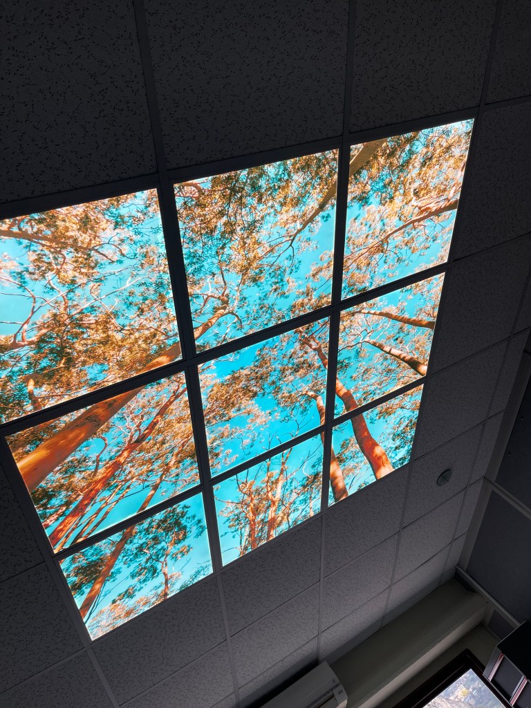 Impression dalle led plafond